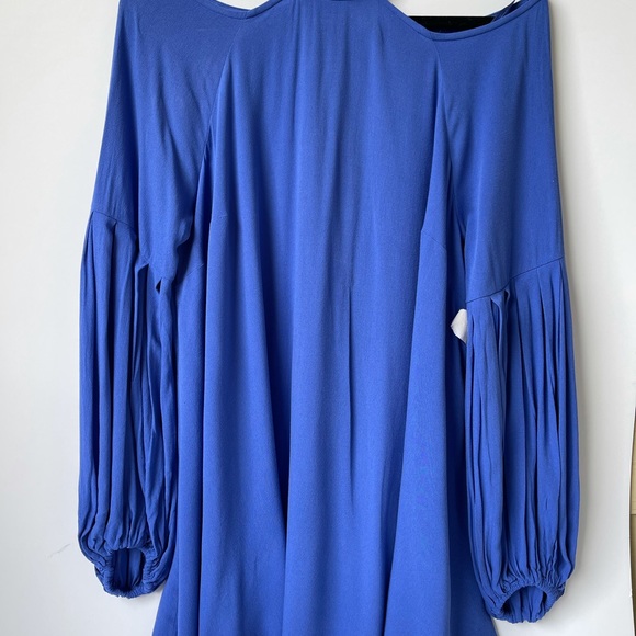 Free People Drift Away Cold Shoulder Tunic Top M - Picture 8 of 9